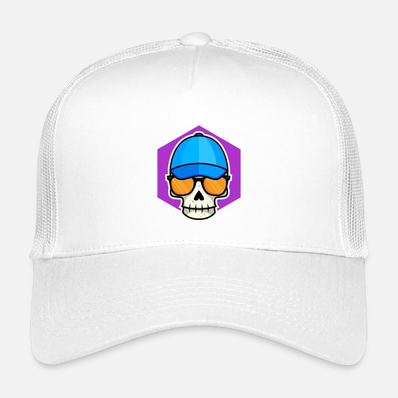 Cool Skull Kid Kids’ Trucker Cap