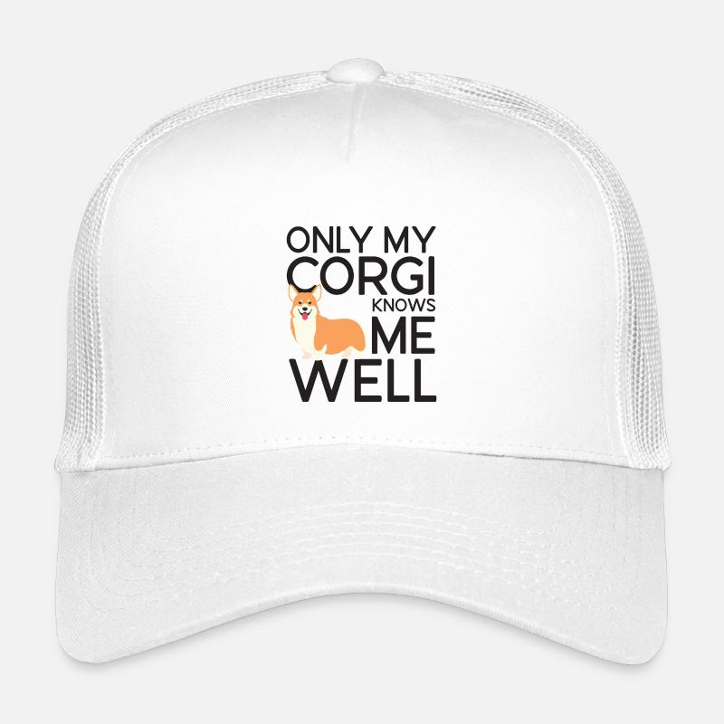 Only My Corgi Knows Me Well Kids’ Trucker Cap