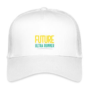 Futur Ultra Runner - Casquette trucker enfant - blanc - Devant