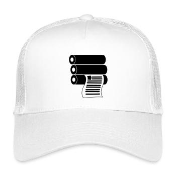 Logo drucken - Kinder Trucker-Cap - Weiß - Vorne