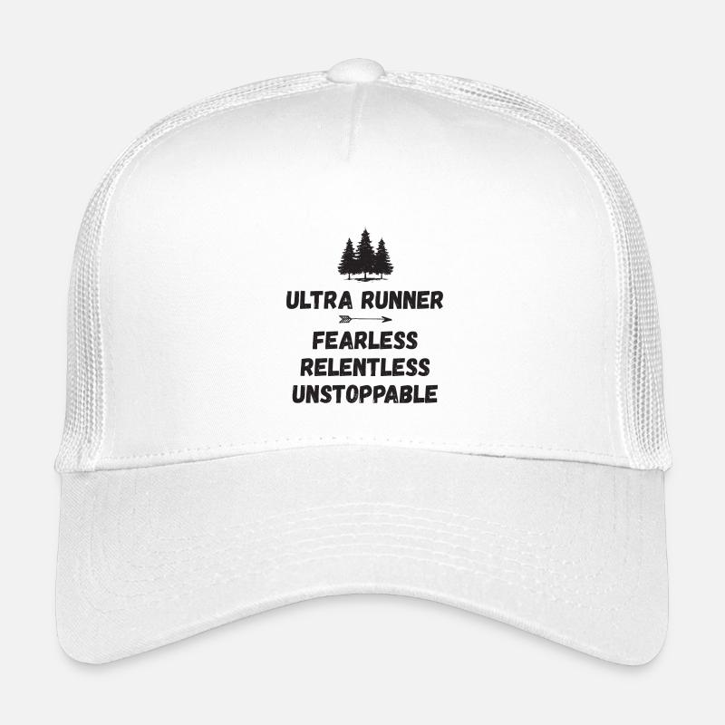 Ultra Runnner - Fearless. Relentless. Unstoppable. Kids’ Trucker Cap