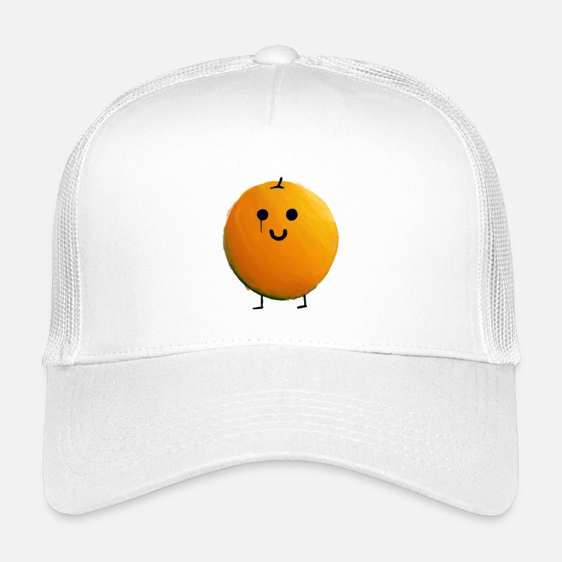 Orange Kids’ Trucker Cap