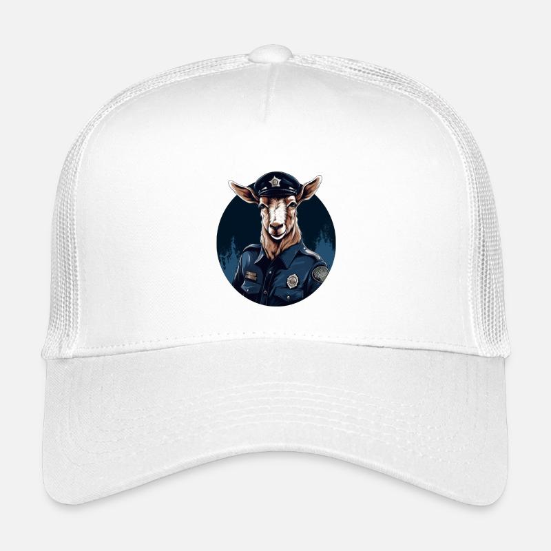Police des chèvres Casquette trucker enfant