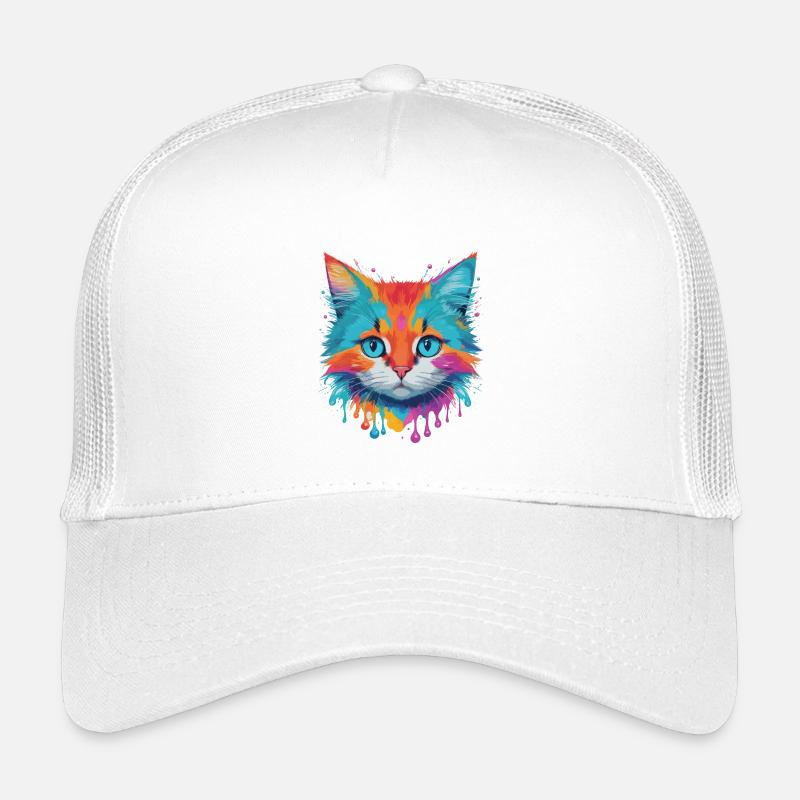 Chat mignon Casquette trucker enfant