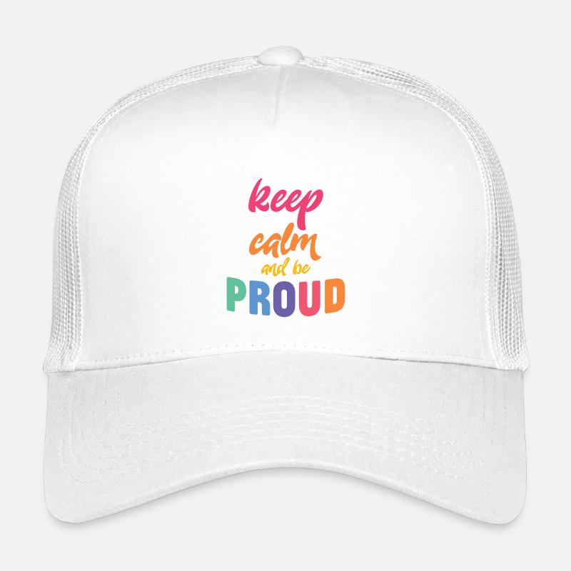 LGBT Pride Month - Keep Calm and Be Proud Kids’ Trucker Cap