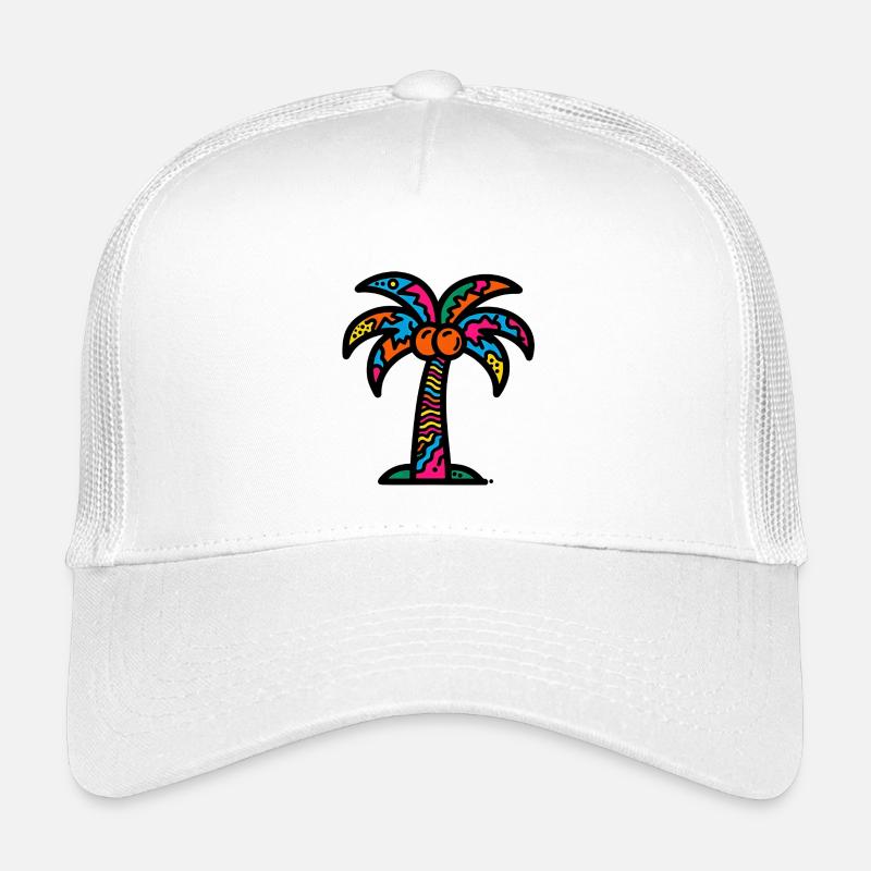Palm Tree Kids’ Trucker Cap