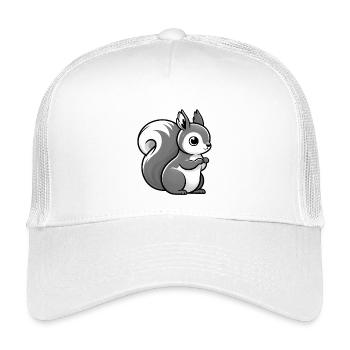 Squirrel - Kids’ Trucker Cap - white - Front