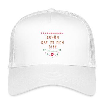 It's nice that you exist, Christmas - Kids’ Trucker Cap - white - Front