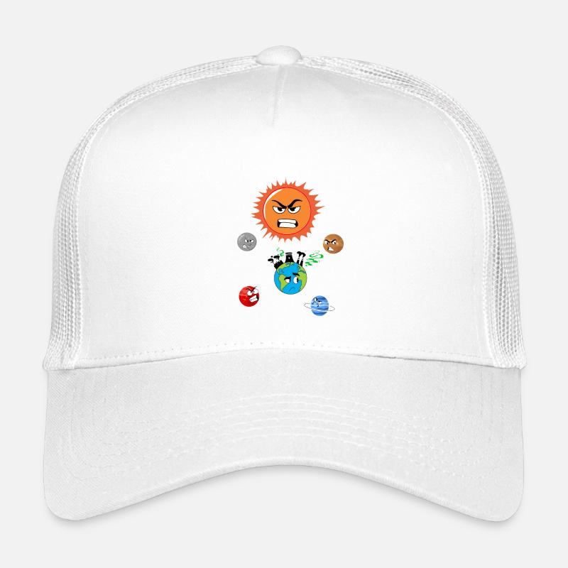 Inquinamento della Terra Cappellino trucker bambino