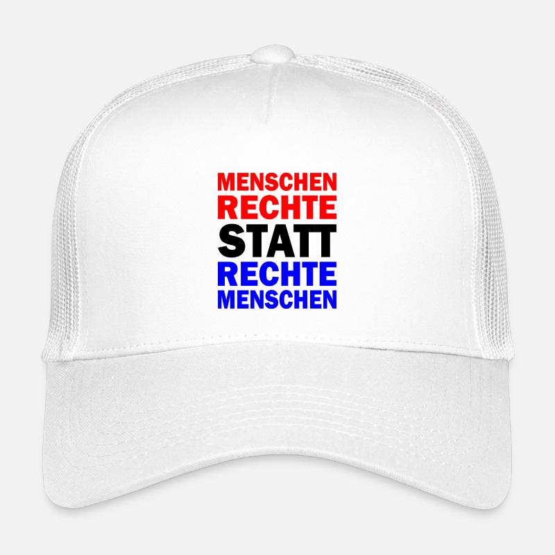 menschenrechte statt rechte menschen Kinder Trucker-Cap