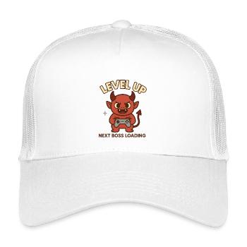 Gaming Demon - Kids’ Trucker Cap - white - Front