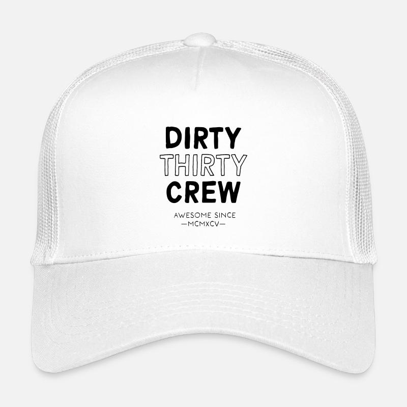 Dirty Thirty Kids’ Trucker Cap