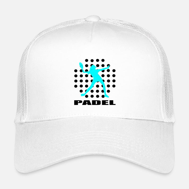 Padel - Kinder Trucker-Cap - Weiß