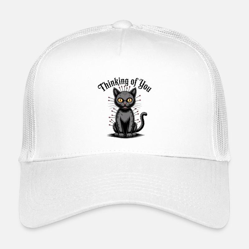 Voodoo Cat denkt an dich Kinder Trucker-Cap