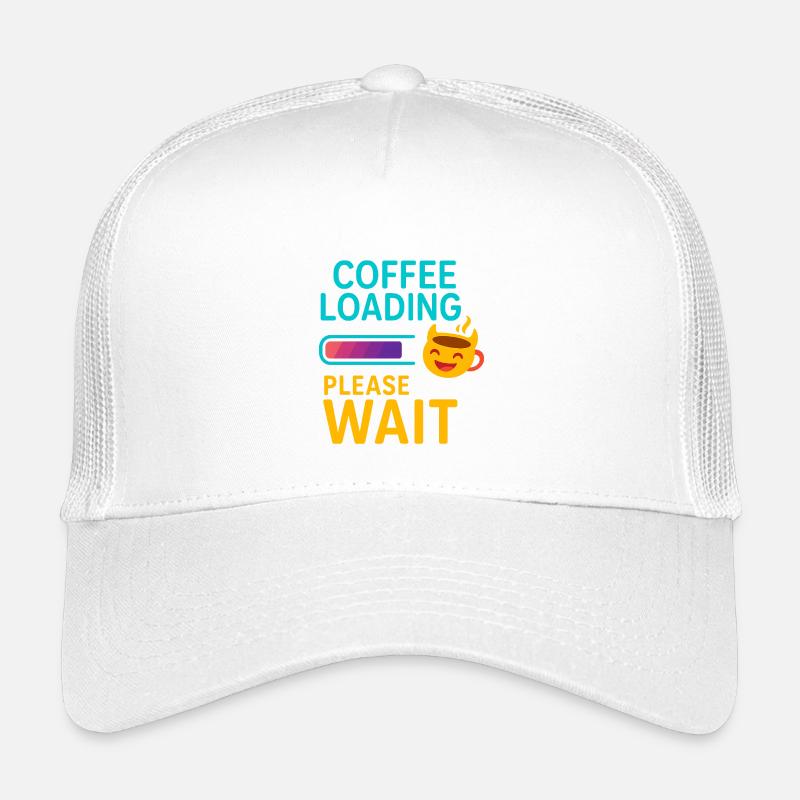 Coffee Load Patience Saying Design Kids’ Trucker Cap