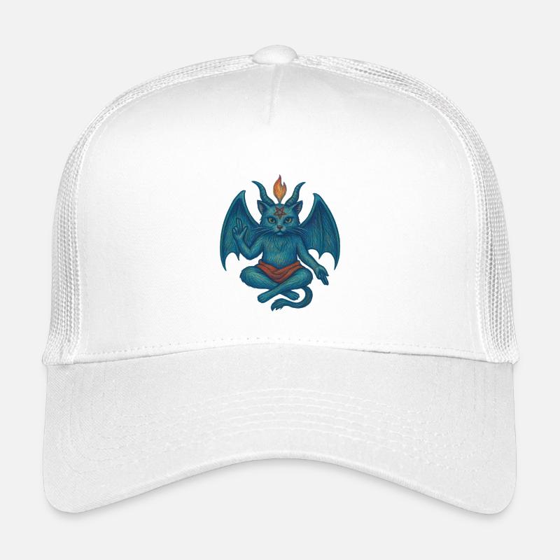 Chat Baphomet Casquette trucker enfant