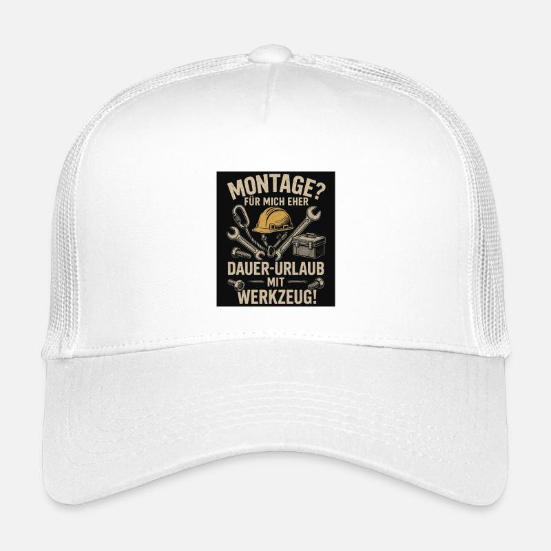 Assembly? More like a vacation with tools Kids’ Trucker Cap