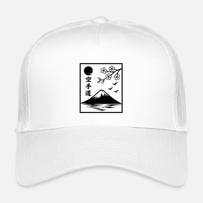 Katate Landscape - Kids’ Trucker Cap - white
