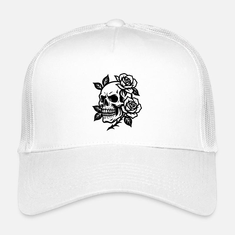 Totenkopf Kinder Trucker-Cap