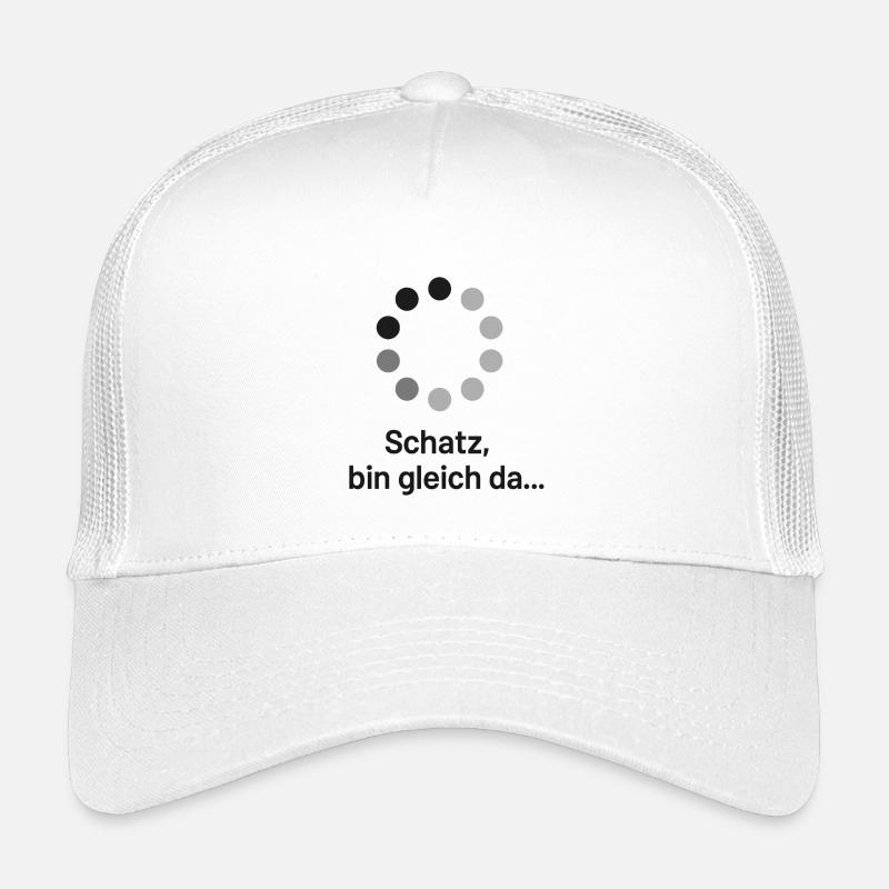 Schatz, bin gleich da! Kinder Trucker-Cap