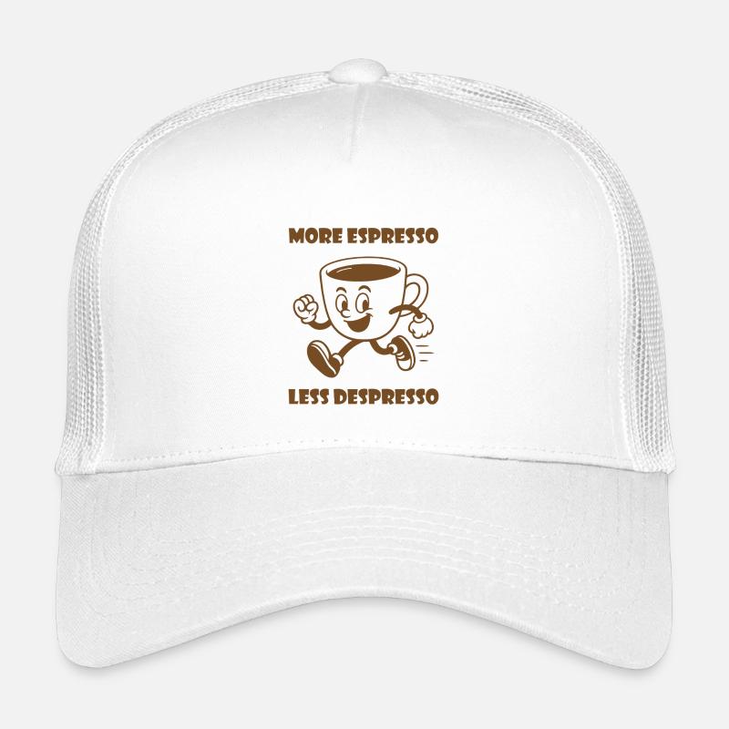 Plus d’espresso Moins de Despresso Casquette trucker enfant