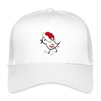 Noël - Casquette trucker enfant - blanc - Devant