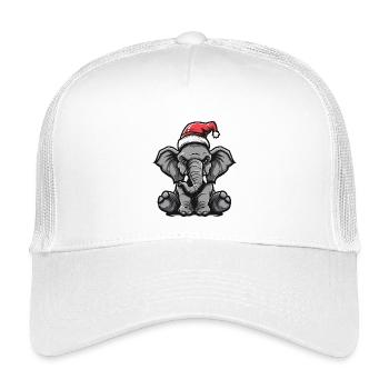 Mammoth Christmas - Kids’ Trucker Cap - white - Front