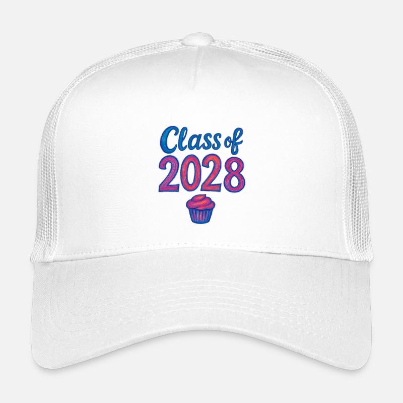 Gradient de la classe 2028 des cupcakes Casquette trucker enfant