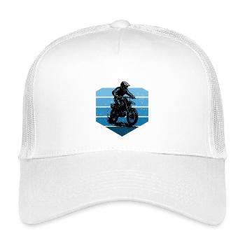Un motocross parfait pour tous les sports - Casquette trucker enfant - blanc - Devant