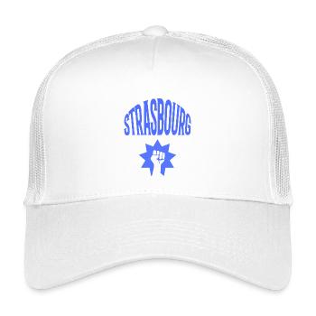Strasbourg - Kids’ Trucker Cap - white - Front