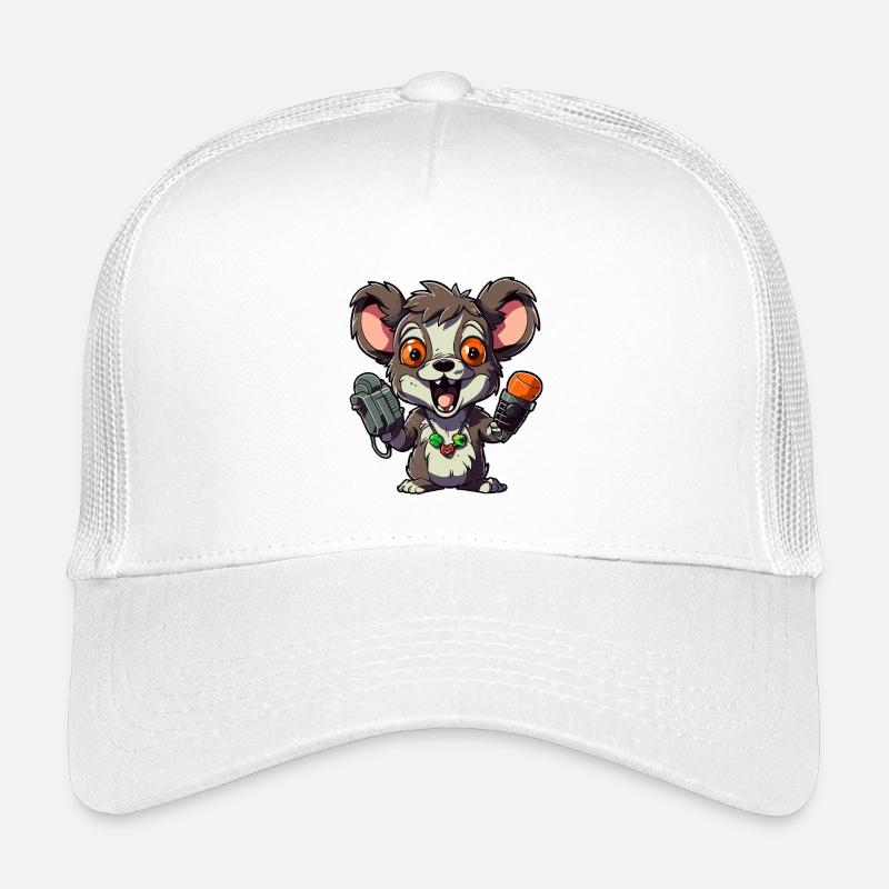 Chibi Rat Microphone Combo Casquette trucker enfant