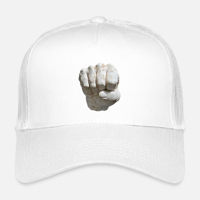 Feste Faust Marmorlook Kinder Trucker-Cap