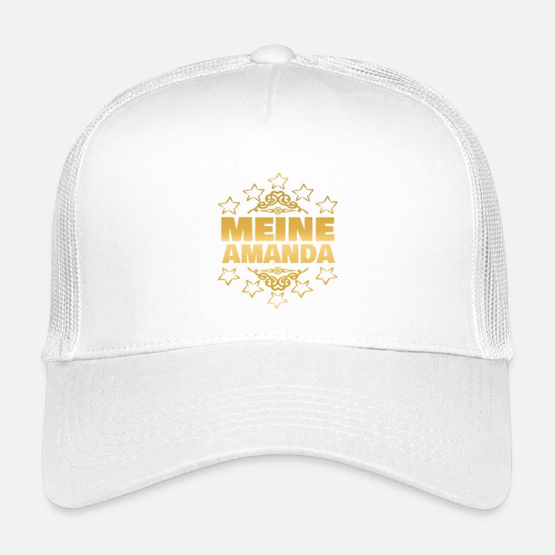 Amanda als Ehefrau Kinder Trucker-Cap