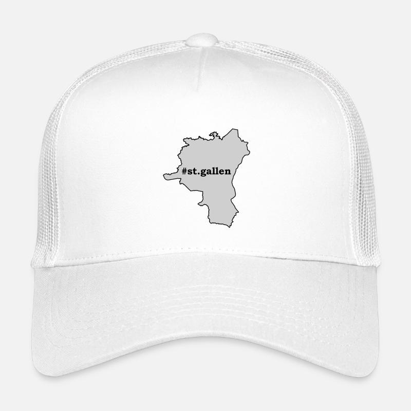 SG St. Gallen - Kinder Trucker-Cap - Weiß