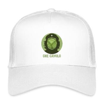 Funny Design What the Heck - Revolution Style - Kids’ Trucker Cap - white - Front