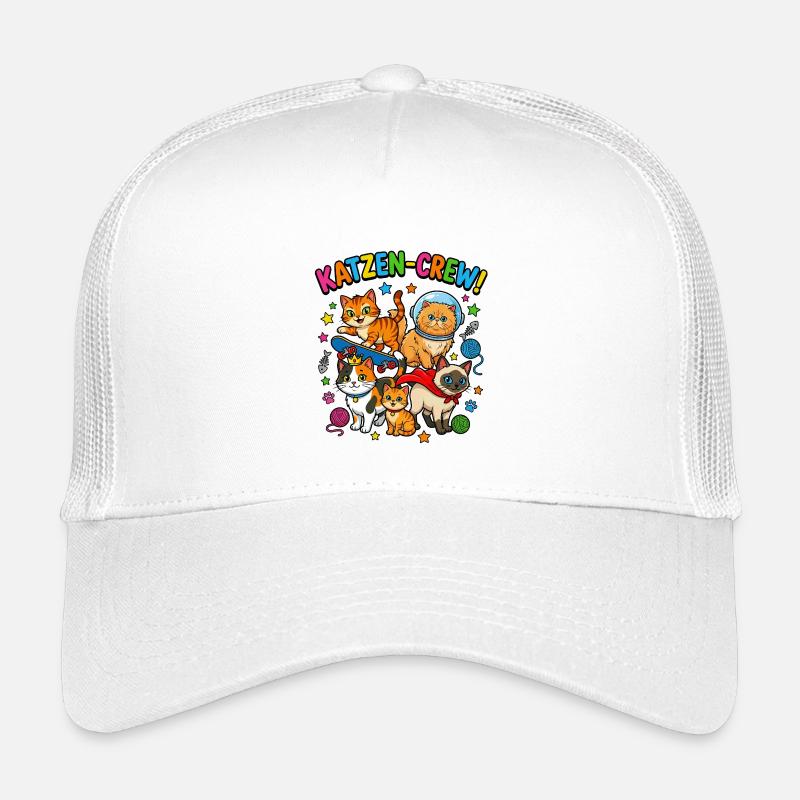 CatsCrew Skate Space Kids’ Trucker Cap