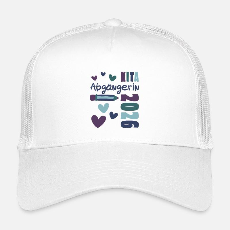 KiTa Abgängerin 2026 Kindertagesstätte Mädchen Kinder Trucker-Cap