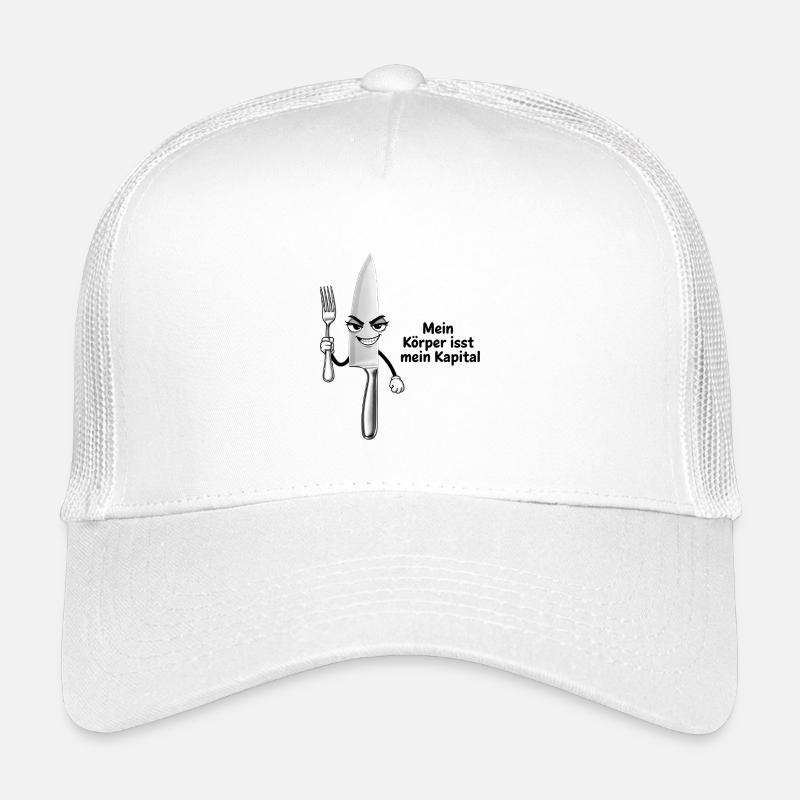 Freches Küchenmesser-Motiv Kinder Trucker-Cap