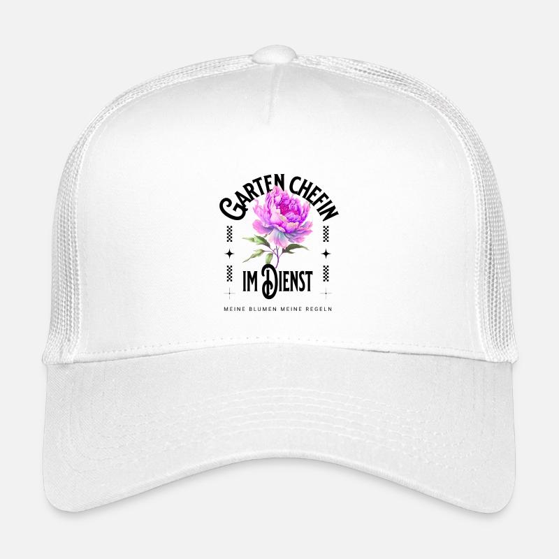 Die Gartenchefin - Deine Blumen, deine Regeln Kinder Trucker-Cap