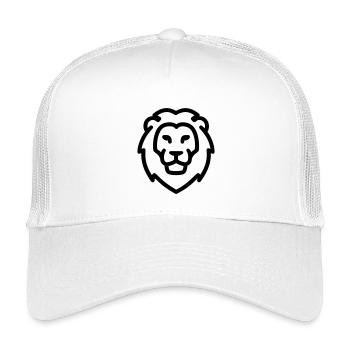 lion - Kids’ Trucker Cap - white - Front