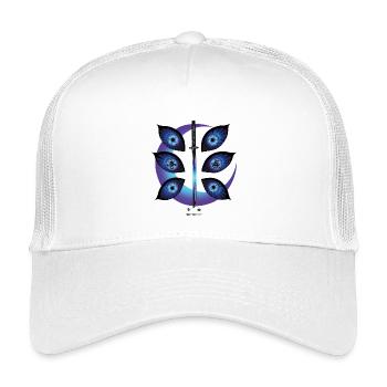 Nachtklinge Neon Augen - Kinder Trucker-Cap - Weiß - Vorne