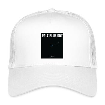 Universe Blue Dot Home - Kinder Trucker-Cap - Weiß - Vorne