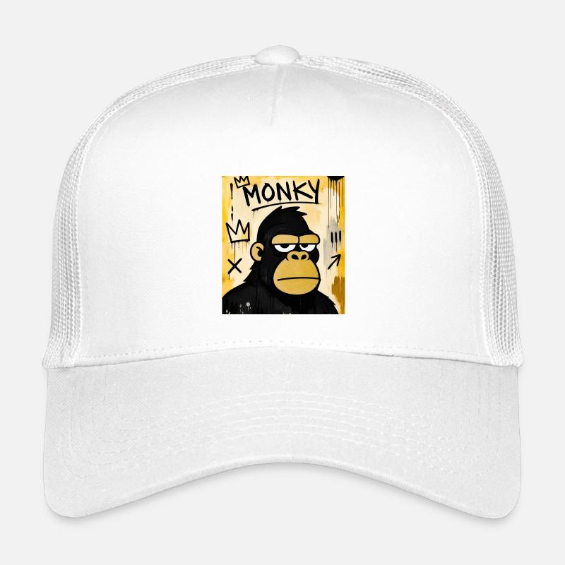 Monky Graffiti Ape Casquette trucker enfant