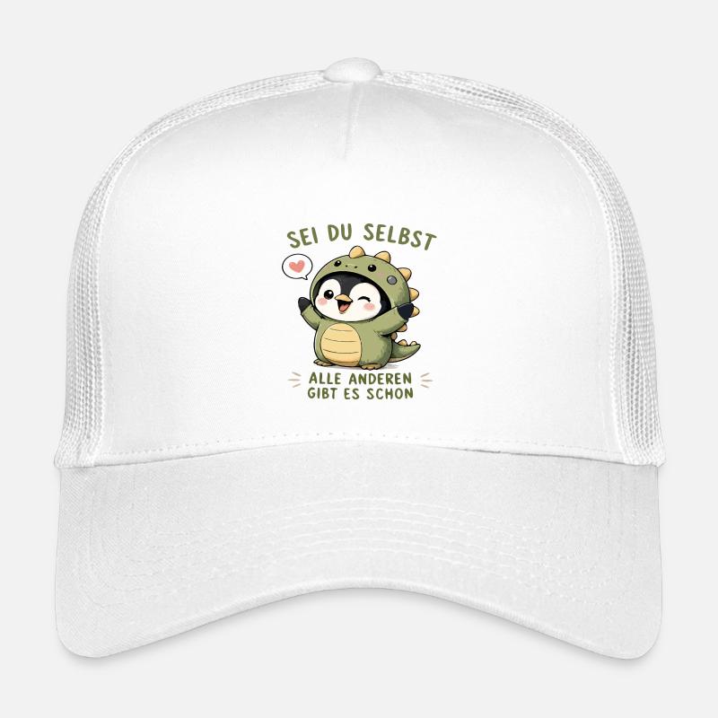 Sei du selbst - Pinguin Kinder Trucker-Cap