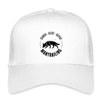 Berger allemand chien de chasse aux chiens de sport - Casquette trucker enfant - blanc - Devant