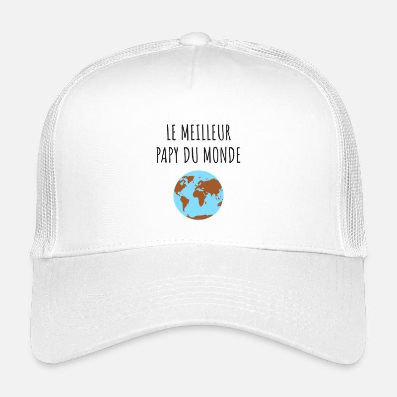 Meilleur Papy Globe Casquette trucker enfant