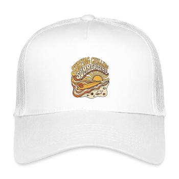 Go surfing - Kids’ Trucker Cap - white - Front