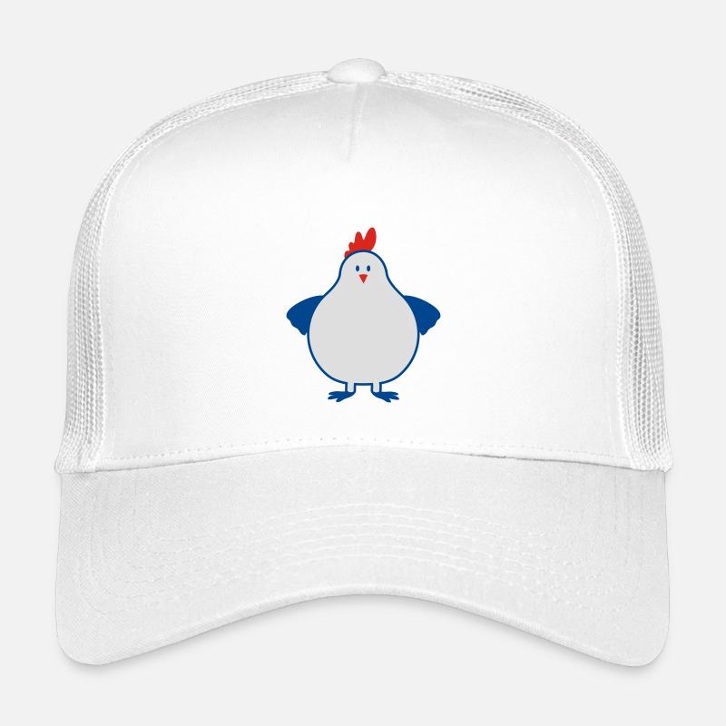 fette henne Kinder Trucker-Cap