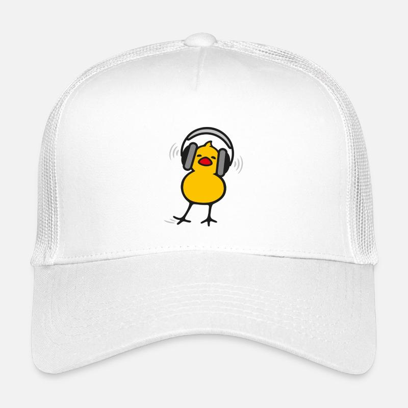 SoundChick - Kinder Trucker-Cap - Weiß