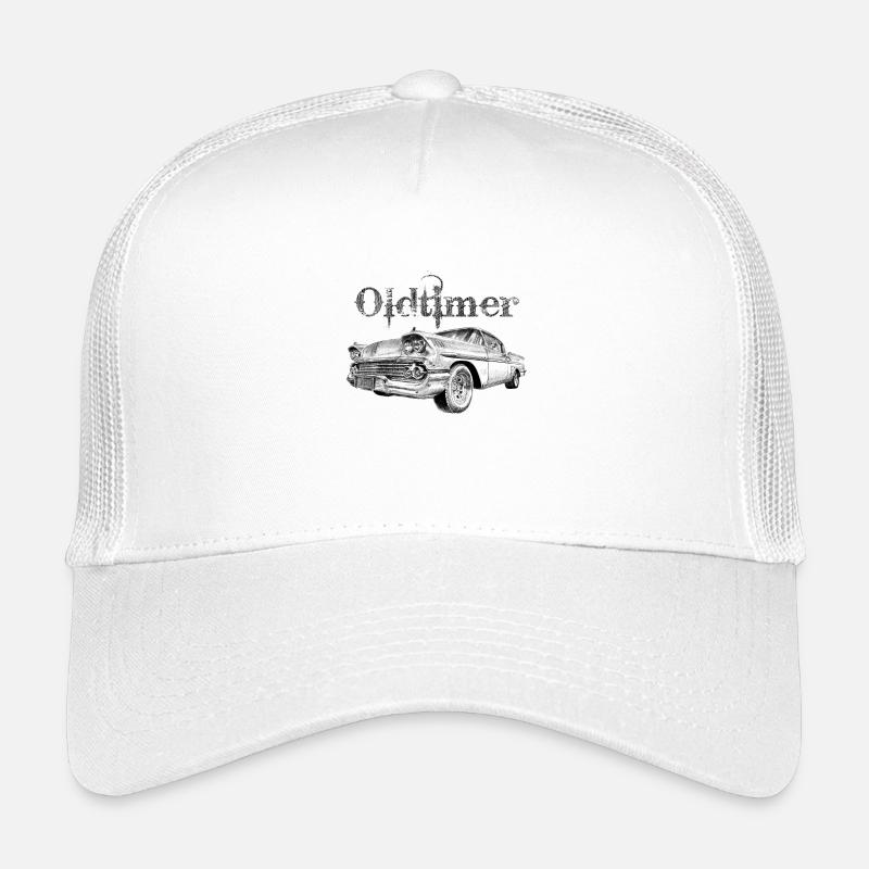 Oldtimer - Kids’ Trucker Cap - white